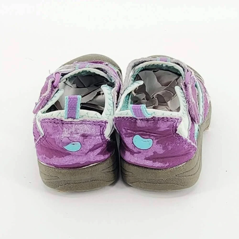 Jumping Beans Toddler Girls Purple Mint‎ Green Water Sandals Shoes Size 9